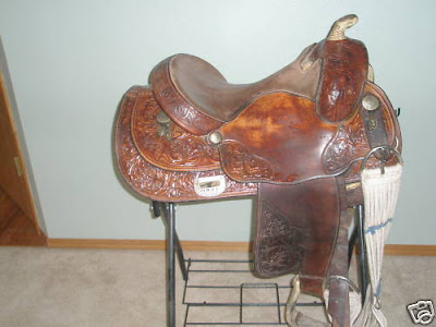 Dick peiper reining saddle